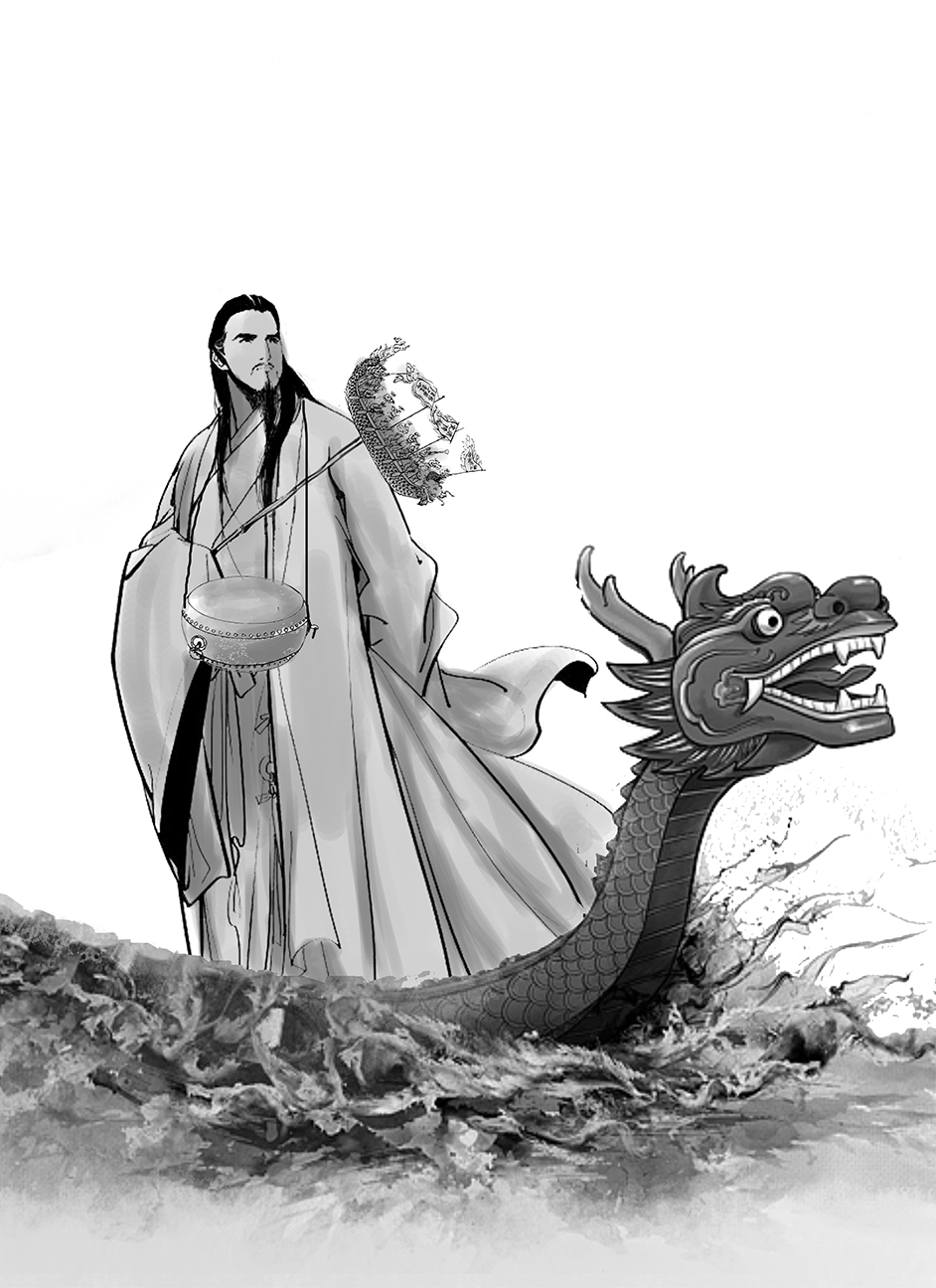 群山青年,风浪之中的龙舟(说唱)掌舵人,看上去是如此美好,他的一切